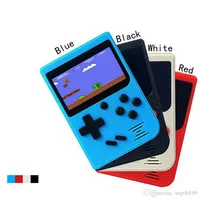 Retro 400 in 1 8 Bit Mini Handheld Portable Game Players Game Console 3 LCD Screen Support TV-Out317Y