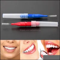 Frossage dentaire oral Health Beauty 30 pcs dents en plastique souple Interdentation Brosse Tootick Dhofk