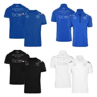2022 새로운 F1 폴로 셔츠 팀 레이싱 슈트 저지 포뮬러 포뮬러 1 드라이버 레이스 티셔츠 여름 자동차 팬 티 남자 여자 인쇄 티셔츠 맞춤화
