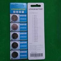 100% fresco CR2032 3 V Pulsanti a pulsante di litio Cellule per monete Super Power 20Packs/Lot
