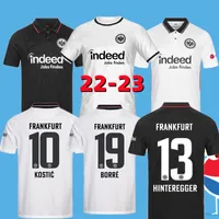2022 2023 Eintracht Frankfurt Soccer Jersey Winners Campion Champions Final Budapest 22 22 23 SOW BORRE KOSTIC HAUGE Younes Football Kamada Shirts Terceiro