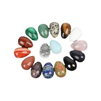 Natural Crystal Jade Egg Art Yoni Eggs Reiki Healing Energy stone Massage beauty supplies