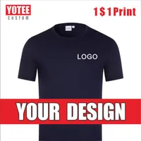 Camisetas masculinas de la marca personalizada de alta gama de la marca de la empresa del logotipo del logotipo del bordado de alta calidad TRIX22