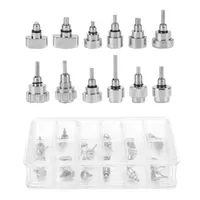 Repair Tools & Kits 24Pcs Box 12 Types Stainless Steel Watch Case Push Press Button Parts Tool Accessories For Watchmaker
