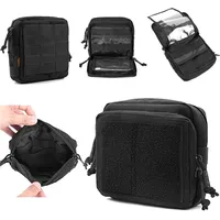 Military Tactical Gear Utility Map Admin Pouch Outdoor EDC Tool Molle Bag Organizer Waist Pack Hunting Accessories Molle Pouch 220513
