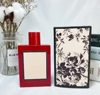 Flores de perfume encantadoras de perfume 100 ml preto verde rosa flores vermelhas eau de highote fragr￢ncia para mulheres bom cheiro duradouro