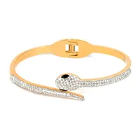 Bangle 2022 Style Bijoux en acier inoxydable Crystal Bracelets de serpent mignons Ouverture de la tête pour les cadeaux d'amour des femmes WholesaleBangle