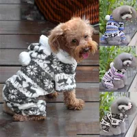 Dog Apparel Cat Sweater Hoodie Loves Jumper Jersey Pet Puppy Coat Jacket Warm Clothes For Cats Small Medium Plush Cotton270G