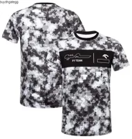 2022 New F1 Formula One Racing Team Men 's T Shirts Suit Short-Sleeved 작업 의류 및 동일한 스타일의 맞춤 UU93