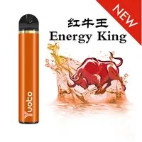 Le plus récent design Disposable Vape Pen Pods Yuoto 1500 Puff Electronic Cigarette 29 saveurs disponibles 900 mAh Batterie en gros prix