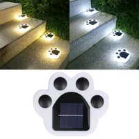 Night Lights Outdoor Solar Powered Garden Cat Lawn Cute Ground Lamps LED Scene Light Landscape