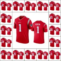 New England''Patriots''Men #11 Julian Edelman 1 Cam Newton 87 Rob Gronkowski Women Youth Red Inverted Custom Legend Jersey