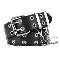 Belts Fashion Ladies Chain de ceinture, jeans de boucle de broche de luxe décoration rétro punk