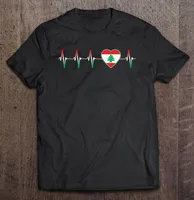 Męskie koszulki libańskie bibet kocham libańską flagę wiejską pullover thirt dla mężczyzn ubrania