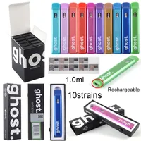 Ghost Oplaadbare Vapes Disposables Pens 1,0 ml E Sigaretten Startkits Lege Pod 280mAh Vape Pens