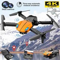 KY907 Pro Mini Drone 4K HD Professional Camera WiFi FPV 장애물 방지 접이식 RC 쿼드 콥터 헬리콥터 평면 장난감 211027294S253O