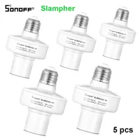 Smart Automation Modules 5PCS/Lot Sonoff Slampher RF 433MHz Wifi Light Holder E27 Lamp Bulbs Supports Receiver For Home