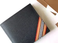 Bur Wallets Stripe Printing Fashion Luxurys Wallets مصممي المصممين رجال الكتف حقائب اليد محفظة حقيبة ظهر Crossbody
