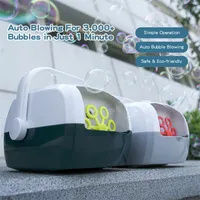 Automatische Bubble Machine Lustige Gebläse Hersteller tragbare Kinder Baby Elektrische Sommerparty -Spielzeug Kinder Geschenk 220713