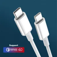 1m USB Type-C To Type C Cables CToC Fast Charge Support PD 60W 3A Quick Cords Cable191O