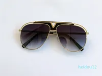 luxury- 1033 sunglasses classic Popular Retro Vintage oval frame shiny gold Summer unisex Style UV400 Eyewear come With box sunglasses