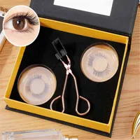 es Makeup Kits Eyelash Clip Magnetic False Eyelashes Set Nature Lash Lift Kit AA220316
