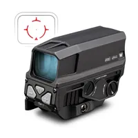 NUEVO UH1 GEN2 Vista holográfica óptica de la vista Reflejo de puntos rojos con carga USB para el montaje de 20 mm AirSoft Hunting Rifle Black