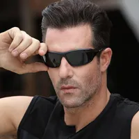 선글라스 롱 골키퍼 2022 빈티지 편광 남성 고품질 UV400 남성 안경을위한 남성 태양 안경 운전