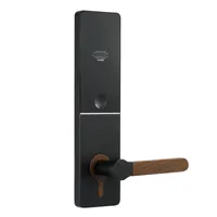 Installer Easy Smart Digital Hotel Système de verrouillage de porte en bois avec carte T57