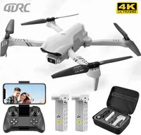 4DRC F10 Drone 4K HD Dual Camera GPS 5G WiFi FPV Портативный складной квадрокоптер -вертолет RC Toys с 220531