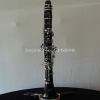 JUPITER JCL-737 Professional B-flat Tune Instruments Bb Clarinet High Quality Brand Black Tube With Mouthpiece Case Accessories235T