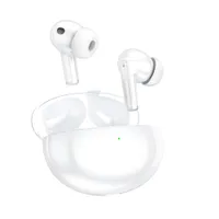 Bluetooth 5.0 TWS Kulaklık Kulaklık Kablosuz Şarj ANC ANC CHIP Bluetooth Kulaklıklar Şeffaf Metal