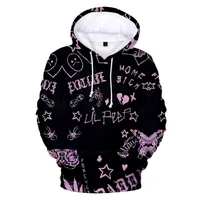 2020 New 3D Lil Peep Sweatshirt 여자 스트리트웨어 캐주얼 편안한 힙 스터 브랜드 패션 트랙 슈트 느슨한 까마귀 스웨트 셔츠 Y200706