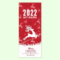 Christmas Decorations 50Pcs Rectangular Sticker Gift Box Sealed Tree Elk 2022 Card Home Decoration DecalsChristmas