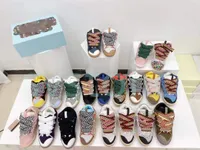 Nowe damskie luksusowe designerskie buty na zewnątrz krawęża Bumpr Bur House Mężczyźni Kobiety moda najemca Kolor Kolor Low Mejczyczy Lanvin Oddychane trampki 35-46