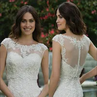 Wraps & Jackets Scoop Wedding Jacket Sleeveless Bride Bolero Top Lace Applique White Ivory ShrugWraps