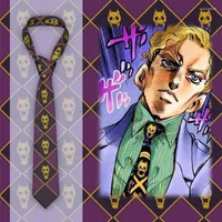 Bow Ties Killer Queen Cosplay Skull Kira Yoshikage Tie Jojos Bizzare Adventures 8cm Design nekaccessoires voor man blouse cravatbow enek22