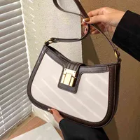 Evening Bags 2022 Luxury Brand Small Leather Crossbody Design Female Shoulder Purses and Handbags in Trendy Underarm Bag 220517