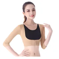 Kadınlar kol şekillendirici kollu zayıflama vücut shapewear iç çamaşırı geri duruş düzeltici kambur güç göğüs kaldırıcı önlemek