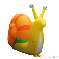 Attractive 2.5m 3m 4m L Inflatable Snail Inflatable Animal For Advertising  Party Show Decoration Made By Ace Air Art