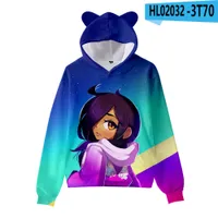 APHMAU Merch Bluza Bluza dla chłopców dziewczynki harajuku bluza uliczna streetwear hip hop kawaii cat uszy hoodover et cosplay r1a9