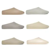 Miedo a los dioses Slip-on Designer Slippers Slides Sandals Luxurys The California Cement Almond Concreto Crema de avena Mujeres Sandalia de tobogán Sliping Sandal 36-46