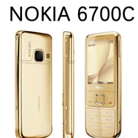 Оригинальные отремонтированные мобильные телефоны разблокировали Nokia 6700 Classic Сотовый телефон GPS 5MP 6700C Поддержка английского /российского /арабского телефона клавиатуры