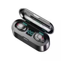 F9 hoofdtelefoon oortelefoons TWS 5.0 draadloze oordopjes oortelefoon met 2000 mAh oplaadsport gaming headset