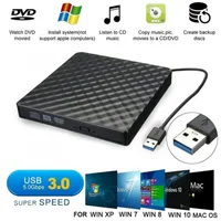 USB3.0 Yüksek Hızlı Siyah Harici Combo Optik Sürücü CD/DVD Player CD/DVD RW ROM231Y