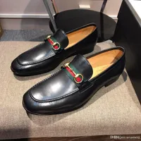 MM Luxe Merk Klassieke Man Puntschoen Designer Jurk Schoenen Heren Patent Lederen Zwarte Trouwschoenen Oxford Formal Shoe Big Size 45 Fashion 33