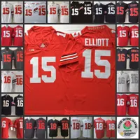 15 Ezekiel Elliott 16 J.T. Barrett 18 Tate Martell Jersey NCAA Ohio State Buckeyes Stitched Football Jerseys Footballjersey College Footballjerseys Embroidered