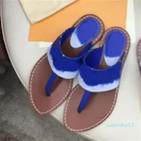 Designer Beach slippers Summer fashion women flip-flops 100% leather Letters lady Slippers luxury Bath Ladies slippers Large size