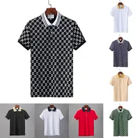 Mens Stylist Polo Shirts Luxury Italy Men Designer Clothes Short Sleeve Fashion Casual Man Summer T Shirt Many colors are available Size M-3XL