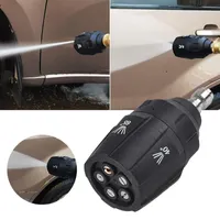 Car Washer 5In 1 G1 4" Pressure Nozzle Quick Realease With Plug 3600PSI High Water Gun Spray NozzleCar